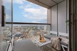 2BR stay w/ Scheldt view terrace - 5 mins to MAS - Image 5