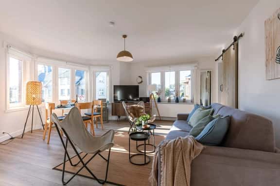Beachfront Apt w/ Gear & Free Parking, De Haan - Image 1