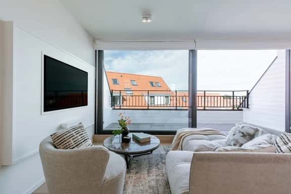 Central Knokke apt - terrace views & parking - Image 1