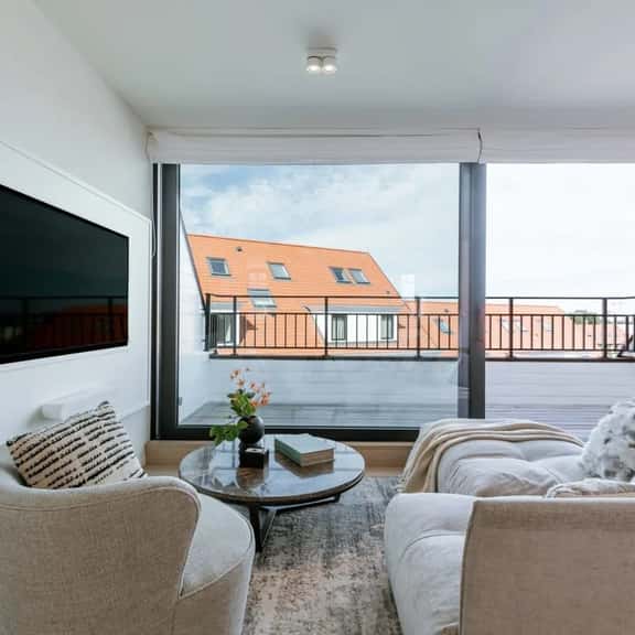 Central Knokke apt - terrace views & parking - Image 1